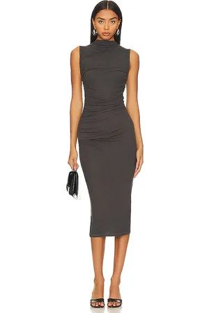 ENZA COSTA MIDI-KLEID TWIST in . Size S, XS.