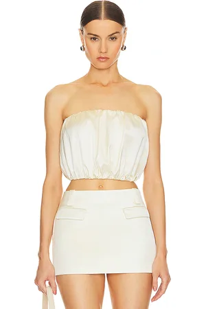 Helsa OBERTEIL HEAVY SATIN BUBBLE in . Size L, XL.