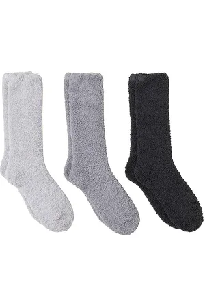 Barefoot Dreams SOCKEN-SET COZYCHIC 3 PAIR SOCK SET in .