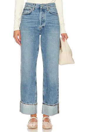AGOLDE HOSE MIT NIEDRIGEM BUND UND GERADEM BEIN FRAN in . Size 24, 25, 26, 27, 28, 29, 30, 31, 32, 33.