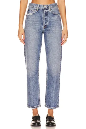 AGOLDE MITTELHOHE JEANS MIT LOCKERER PASSFORM 90S CROP in . Size 33, 34.