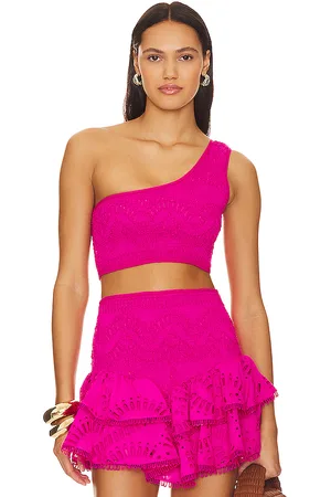 CHARO RUIZ IBIZA CROP-TOP TAPUK in . Size S.