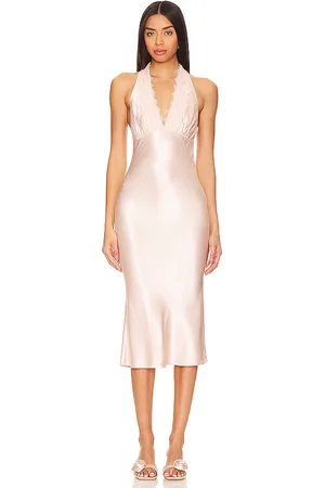 MAJORELLE MIDI-KLEID DARA in . Size M, XL.