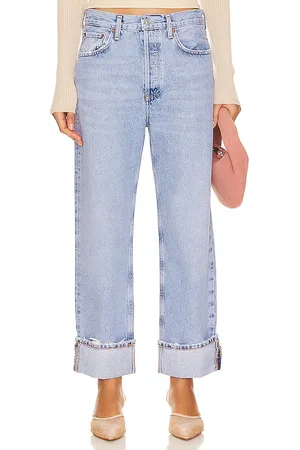 AGOLDE HOSE MIT NIEDRIGEM BUND UND GERADEM BEIN FRAN in . Size 27, 28, 30, 31, 32, 33, 34.