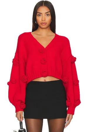 For Love & Lemons CARDIGAN SCARLETT in . Size S, XL, XS.