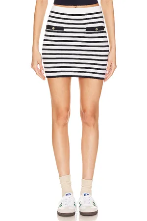Lovers And Friends ROCK SELENE STRIPED in Black,White. Size S, XL, XS, XXS.