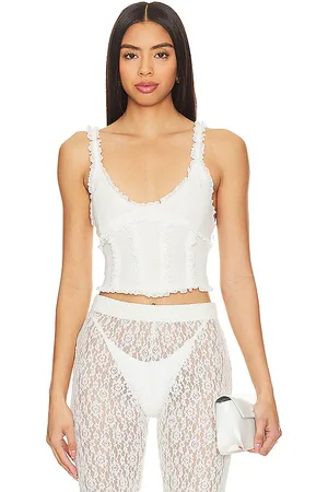 DANIELLE GUIZIO BIKINI-OBERTEIL MIT BUSTIER SOLER in . Size S, XL, XXS.
