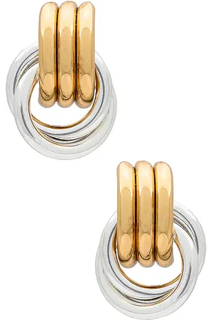 Heaven Mayhem OHRRING in Metallic Gold,Metallic Silver.
