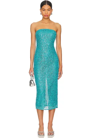 NBD MIDI-KLEID AINE in . Size S, XL, XS.
