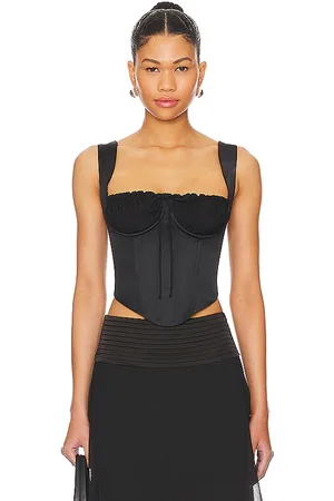DANIELLE GUIZIO BUSTIER-TOP in . Size XL, XS, XXS.