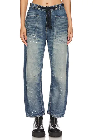 Free People HÜFTJEANS MIT SCHLUPFFORM WE THE FREE MOXIE LOW in . Size 27, 28, 32.