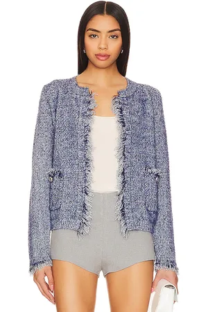 LINE & DOT CARDIGAN MIT FRANSEN BONNY in . Size XS.