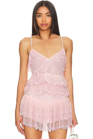 LOVESHACKFANCY OBERTEIL SATURN in . Size XL, XXL.
