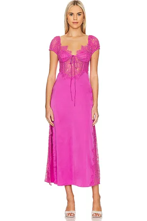 For Love & Lemons MAXIKLEID CASEY in . Size L, S.