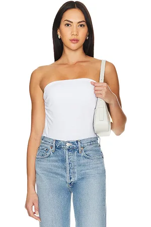 James Perse BANDEAU-TOP MIT TWIST-DETAIL in . Size 4/XL.