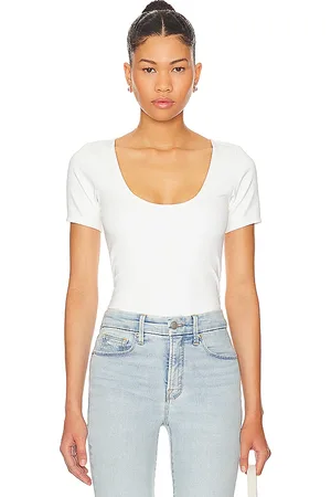 GOOD AMERICAN CROPPED-T-SHIRT AUS SCUBA in . Size M.