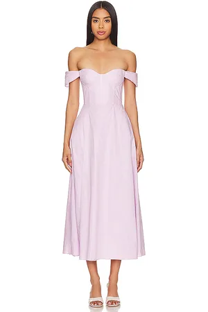 Bardot MIDI-KLEID MAGDELENA in . Size 4, 6, 8.