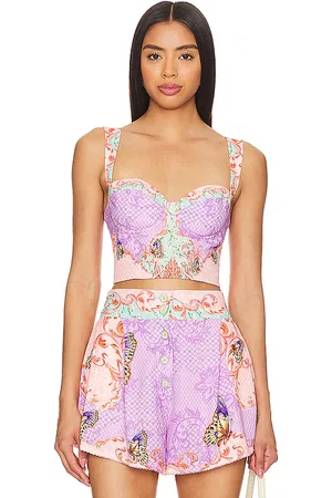 Agua Bendita CROP-TOP LUPE in . Size S, XS.