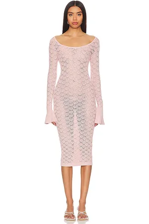 Tularosa MIDI-KLEID NETIA LONG SLEEVE in . Size M.