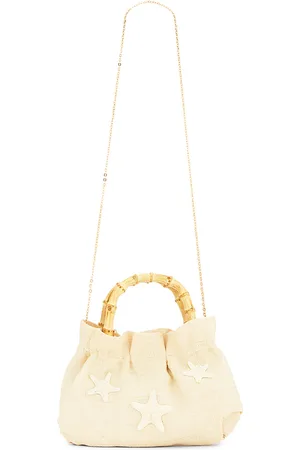 Poolside KLEINE TASCHE MIT HENKELN IN BAMBUS-OPTIK PEYTON in .