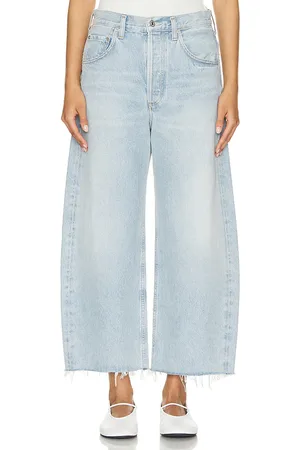 Citizens of Humanity CROPPED-JEANS MIT WEITEM BEIN AYLA in . Size 32.