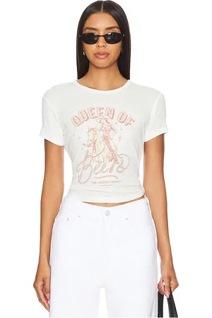 The Laundry Room BABY TEE QUEEN OF BEERS AUS RIPPMATERIAL RODEO in . Size S, XL.