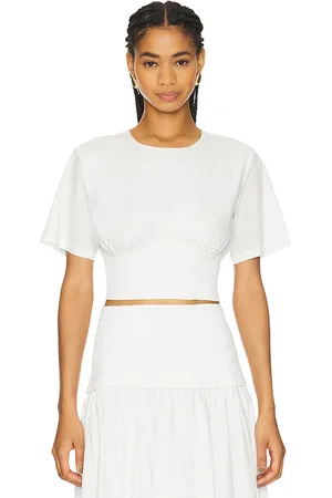 Simkhai CROP-TOP MIT RUNDHALSAUSSCHNITT ADAIR in . Size M.