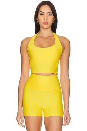 Beyond Yoga CROPPED-TOP MIT NACKENTRÄGERN SPACEDYE WELL ROUNDED in . Size S.