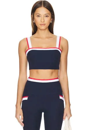 Beyond Yoga HOHES CROPPED-TANKTOP SPACEDYE SEA YOU THERE in . Size S.
