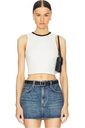 ALICE+OLIVIA KURZES TOP ANDRE in . Size XL.