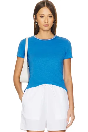 Goldie Estelle SHIRT EMBROIDERED NECK CLASSIC in . Size XS.
