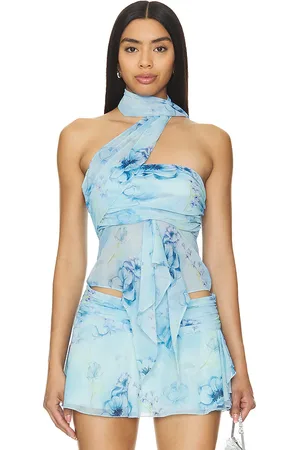DANIELLE GUIZIO OBERTEIL CHIFFON WRAP AROUND in . Size XXS.