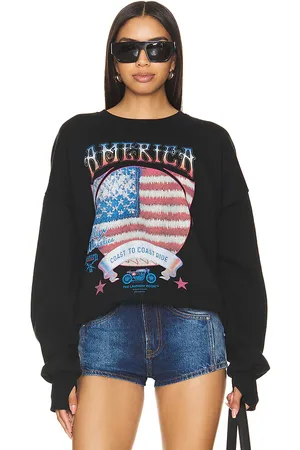 The Laundry Room SWEATSHIRT AMERICA COAST TO COAST RIDE in . Size S.