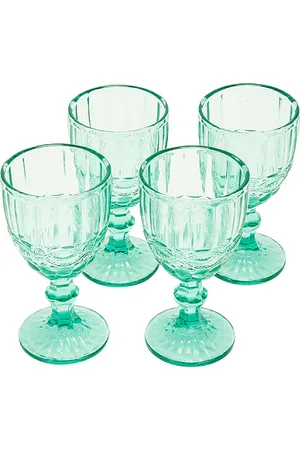 Chefanie GLASGESCHIRR STEM GLASSES SET OF 4 in .
