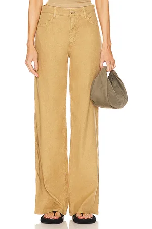 SPRWMN HOSEN 5 POCKET WIDE LEG in . Size 26, 30.