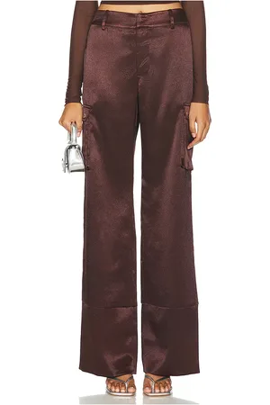 SER.O.YA CARGOHOSE AUS SATIN GALIA in . Size S, XL.