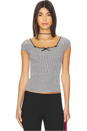 Zemeta TOP MIT VICHY-KAROMUSTER COTTAGE in . Size XS.