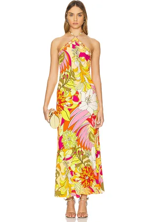 Camilla NECKHOLDER-KLEID LONG in . Size M.