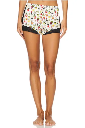 FLEUR DU MAL SHORTS CHARLOTTE LACE in . Size XL, XS.