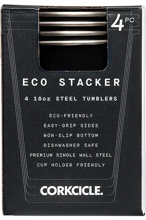 CORKCICLE TASSEN-SET ECO STACKER 4 PACK in .