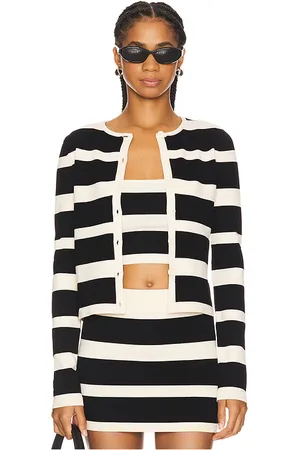 Lovers And Friends CARDIGAN ELOISE in Cream,Black. Size S, XL.