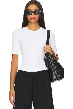 ENZA COSTA HALBÄRMLIGES T-SHIRT in . Size L.