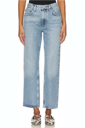 AGOLDE MITTELHOHE VINTAGE-HOSE MIT GERADEM BEIN VALEN in . Size 26, 27, 28, 29, 32.