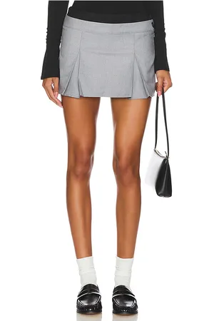 ALL THE WAYS Reiko Mini Skirt in . Size M, S, XS.