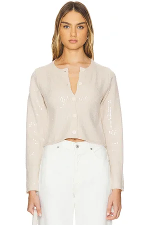 LINE & DOT CARDIGAN SHINE ON in . Size S, XL.