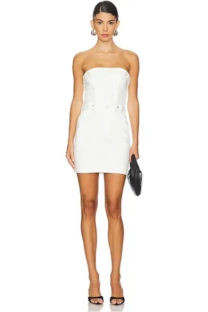 GOOD AMERICAN BANDEAU-MINIKLEID in . Size 5X, L, M, S, XL, XS.