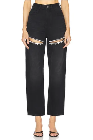 AREA JEANS MIT SCHLITZEN MIT KRISTALLSTEINCHEN in . Size 25, 26, 27, 28, 29.