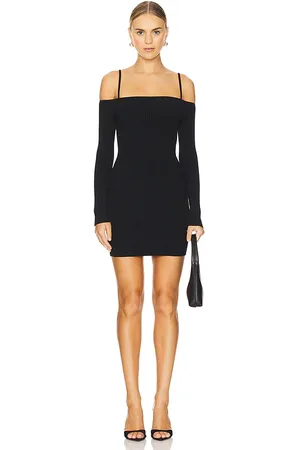 GOOD AMERICAN SCHULTERFREIES MINIKLEID VIRGO in . Size M, XXXL/3X, XXXXL/4X.