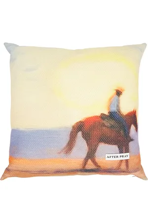 AFTER PRAY Western Printed Cushion in .