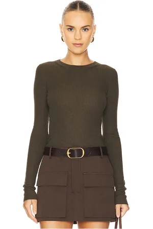 ENZA COSTA RUNDHALSSHIRT in . Size XL.